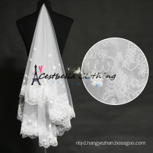 Bridal Wedding Veil Wedding Accessories Vintage Lace 3 layers Veil
